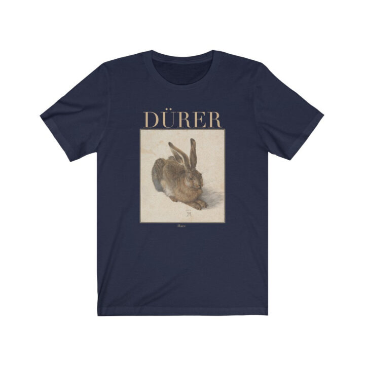 Albrecht Duerer Tavşan Unisex T-Shirt | Ünlü Sanatçı T-Shirt | Alman Sanatçı | Alman Sanatı | Dünyaca Ünlü Sanat | Hediye_60f43add3818a.jpeg