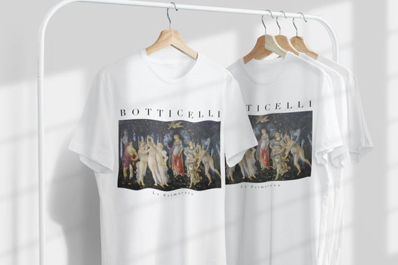 Botticelli Primavera Unisex Tişört | Ünlü Sanatçı T-Shirt | İtalyan Sanatçı | İtalyan Sanatı | Dünyaca Ünlü Sanat | Sanatçı Hediyesi_60f43536d2f00.jpeg