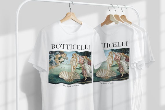 Botticelli Venus'ün Doğuşu Unisex T-Shirt | Ünlü Sanatçı T-Shirt | İtalyan Sanatçı | İtalyan Sanatı | Dünyaca Ünlü Sanat | Sanatçı Hediyesi_60f42adeb6b57.jpeg