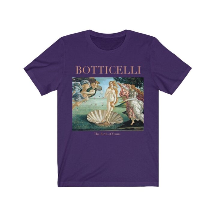 Botticelli Venus'ün Doğuşu Unisex T-Shirt | Ünlü Sanatçı T-Shirt | İtalyan Sanatçı | İtalyan Sanatı | Dünyaca Ünlü Sanat | Sanatçı Hediyesi_60f42b0fd78ce.jpeg