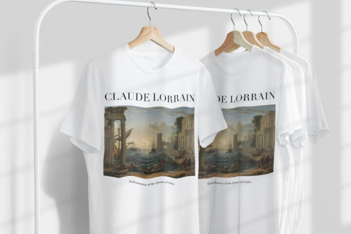 Claude Lorraine Queen of Saba T-Shirt'ün Gemiye Binmesi | Ünlü Sanatçı T-Shirt | Fransız Sanatçı | Fransız Sanatı | Dünyaca Ünlü Sanat | Sanatçı Hediyesi_60f433c74da24.jpeg