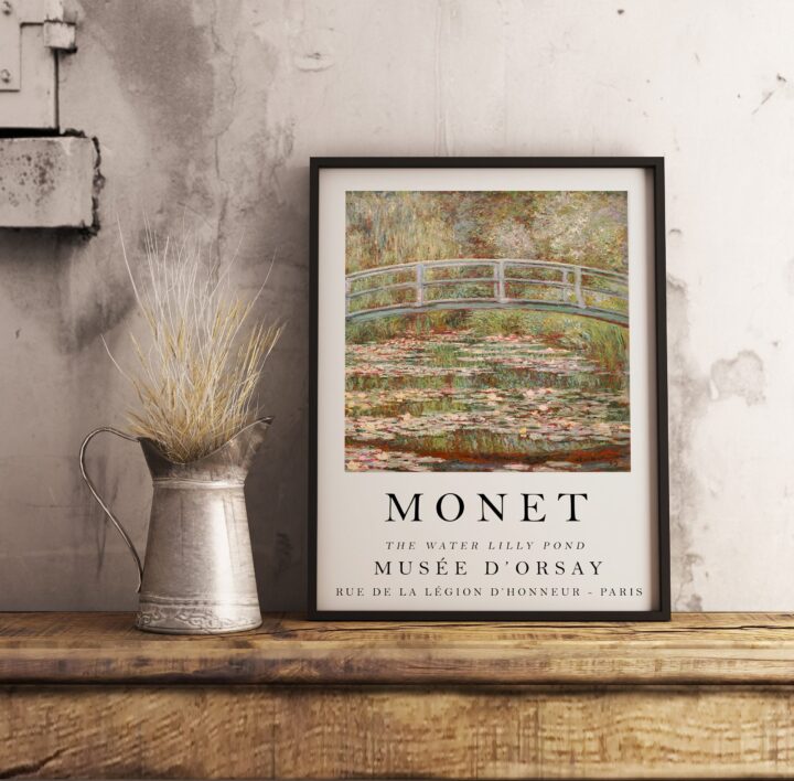 Claude Monet Sergi Posteri, Nilüferler, Galeri Kalitesinde Sanat, Çiçekli Sanatsal Baskı, Bahçe, Manzara, Doğa, Duvar Sanatı Dekoru, Vintage, Hediye_60f4b10ea6fef.jpeg