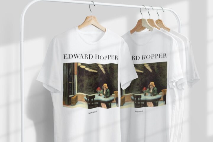 Edward Hopper Otomat Unisex Tişört | Ünlü Sanatçı T-Shirt | Amerikalı Sanatçı | Amerikan Sanatı | Dünyaca Ünlü Sanat | Sanatçı Hediyesi_60f42dafc83cc.jpeg