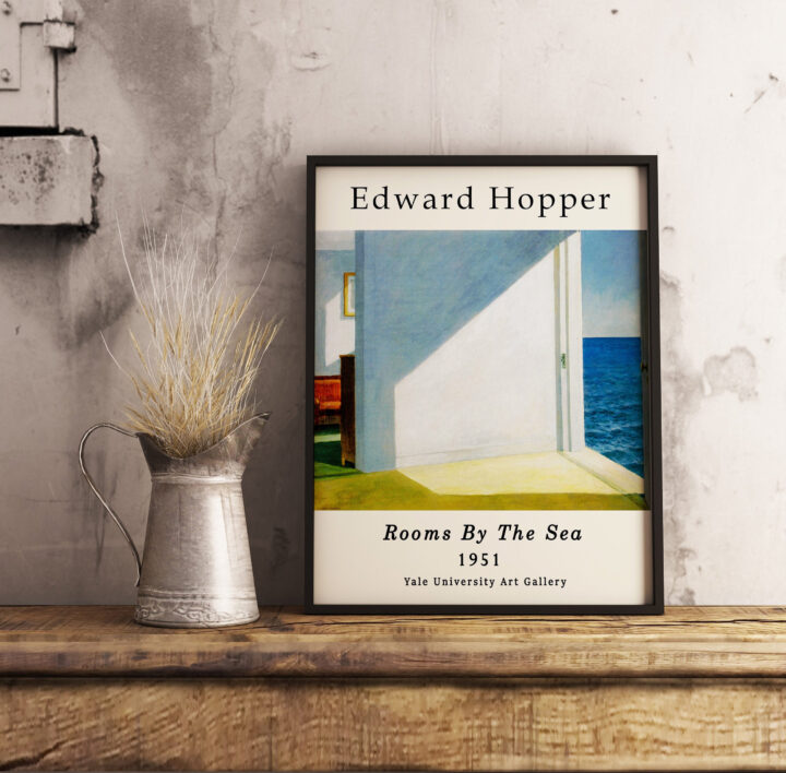 Edward Hopper Sergi Posteri – Galeri Kalitesinde Baskı – Deniz Kenarındaki Odalar – Duvar Sanatı Dekoru – Birden Fazla Boyut Mevcuttur_60f4b77ddf2f3.jpeg