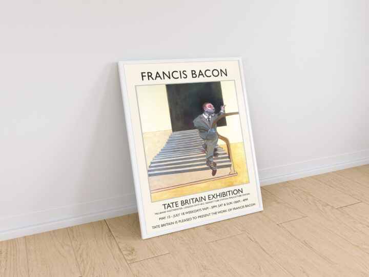 Francis Bacon Sergi Posteri – Galeri Kalitesi – Basamaklardan Aşağı Yürüyen Bir Adamın Portresi – Duvar Sanatı Dekoru – Birden Fazla Boyut Mevcut_60f4bbf59c36b.jpeg