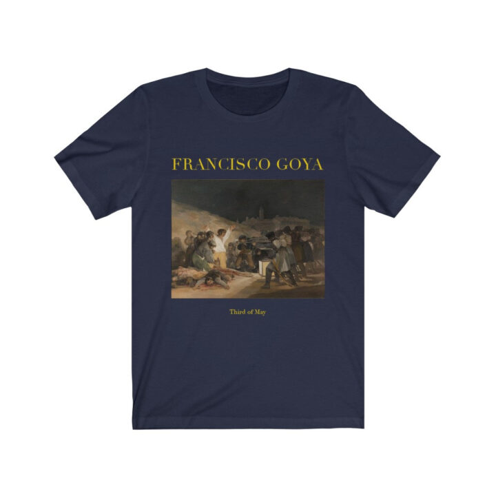 Francisco Goya Üç Mayıs Unisex T-Shirt | Ünlü Sanatçı T-Shirt | İspanyol Sanatçı | İspanyol Sanatı | Sanat Hediyesi_60f42fce97dd8.jpeg