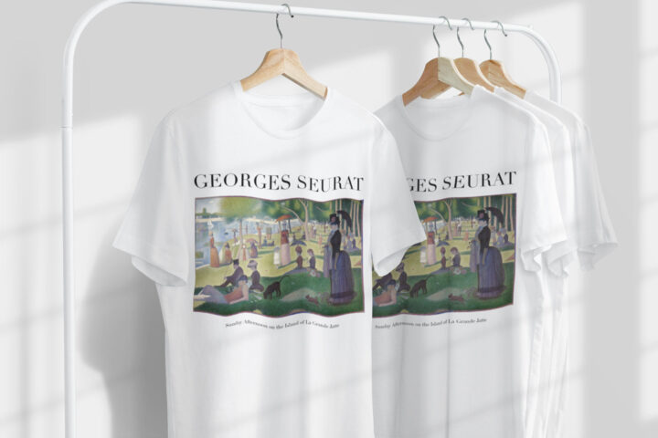Georges Seurat Pazar Adası La Grande Jatte Öğleden Sonra T-Shirt | Ünlü Sanatçı T-Shirt | Fransız Sanatçı | Fransız Sanatı | Sanat Hediyesi_60f42a5d6d542.jpeg