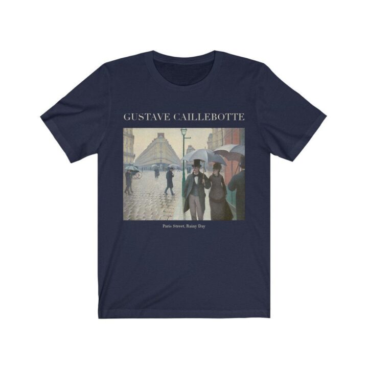 Gustave Caillebotte Paris Caddesi, Yağmurlu Gün Unisex T-Shirt | Ünlü Sanatçı T-Shirt | Fransız Sanatçı | Fransız Sanatı | Sanat Hediyesi_60f4314accfc5.jpeg