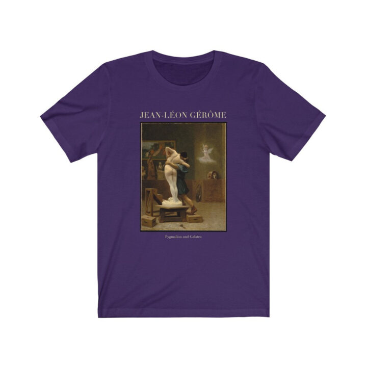Jean-Leon Gerome Pygmalion ve Galatea Unisex T-Shirt | Ünlü Sanatçı T-Shirt | Fransız Sanatçı | Fransız Sanatı | Sanat Hediyesi_60f42ef83340c.jpeg