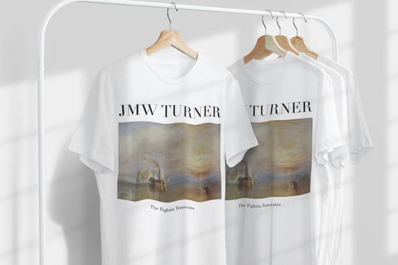 JMW Turner Dövüş Temeraire T-Shirt | Ünlü Sanatçı T-Shirt | İngiliz Sanatçı | İngiliz Sanatı | Dünyaca Ünlü Sanat | Sanatçı Hediyesi_60f433fd81b61.jpeg