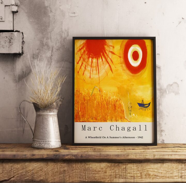 Marc Chagall Poster Baskı – Bir Yaz Öğleden Sonra Bir Buğday Tarlası – Galeri Kalitesinde Baskı – Duvar Sanatı Dekoru – Hediye Fikri – Çoklu Boyutlar_60f4bfa94f2cd.jpeg
