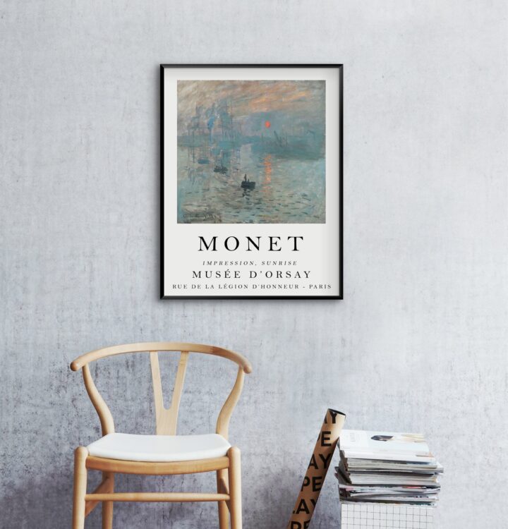 Monet Sergi Posteri, İzlenim Gün Doğumu, Galeri Kalitesinde Sanat, Çiçek, Bahçe, Manzara, Doğa, Duvar Sanatı Dekoru, Vintage, Hediye_60f4b1ce4d219.jpeg
