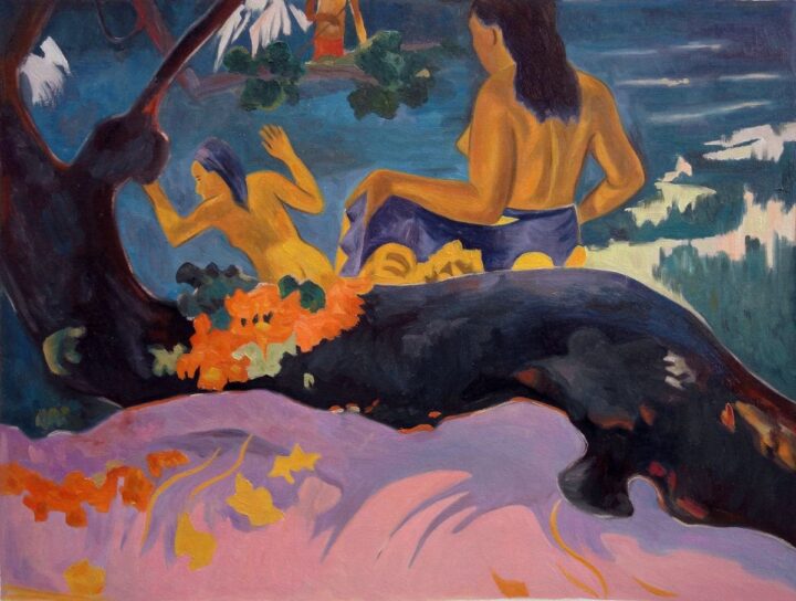 Paul Gauguin Poster – Galeri Kalitesinde Baskı – Deniz Kenarında – Duvar Sanatı Dekoru – Birden Fazla Boyut Mevcuttur_60f4bf319c40a.jpeg