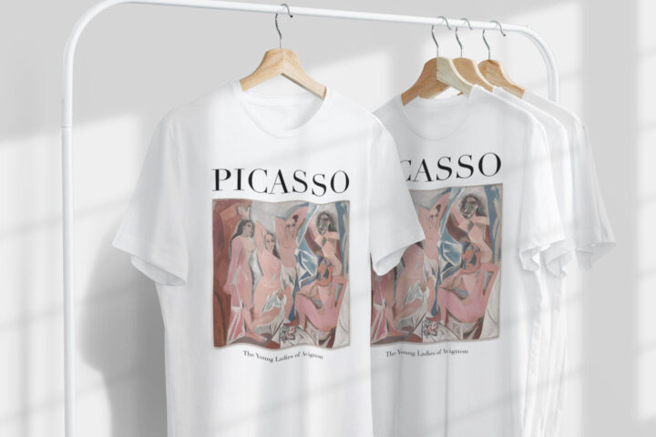 Picasso Avignon Unisex T-Shirt Bayanlar | Ünlü Sanatçı T-Shirt | İspanyol Sanatçı | İspanyol Sanatı | Dünyaca Ünlü Sanat | Sanatçı Hediyesi_60f4293ff0219.jpeg