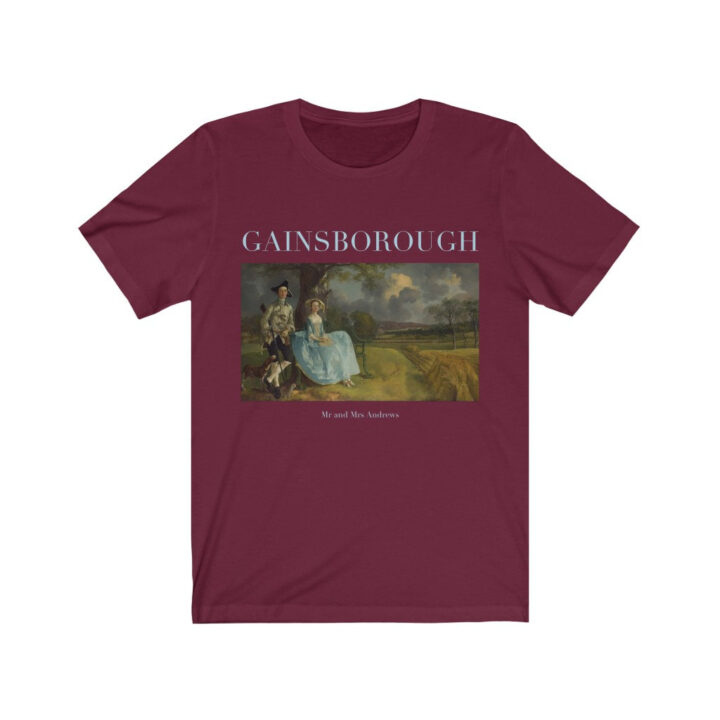 Thomas Gainsborough Bay ve Bayan Andrews Unisex T-Shirt | Ünlü Sanatçı T-Shirt | İngiliz Sanatçı | İngiliz Sanatı | Dünyaca Ünlü Sanat | Sanat Hediyesi_60f4378b79e70.jpeg